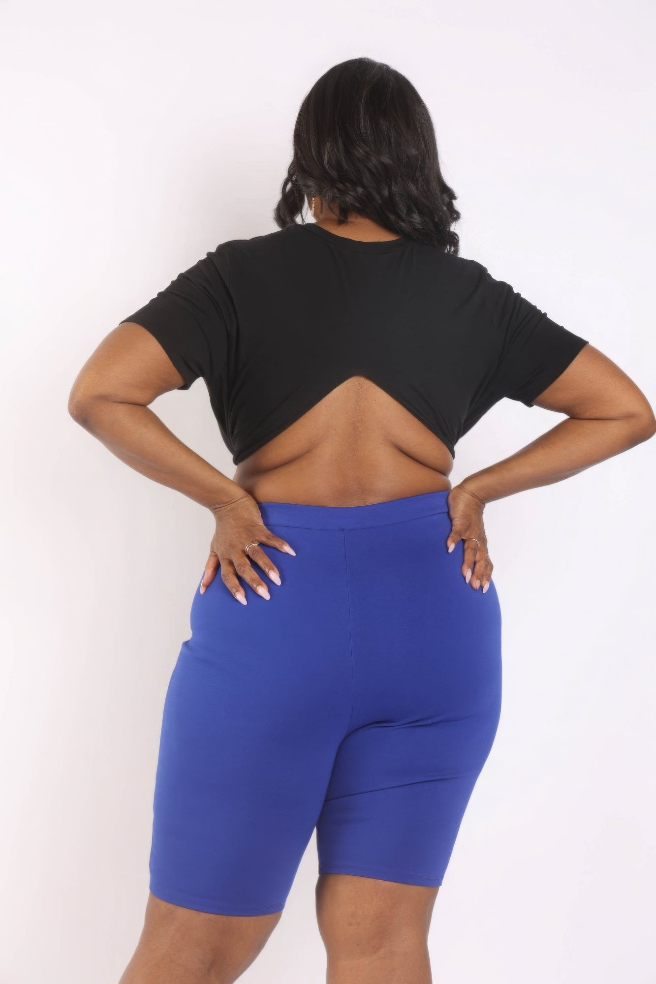 Peek-a-boo Classic Plus Size T-Shirt - Stylish & Comfortable in Black - Shopping Therapy, LLC T-Shirt