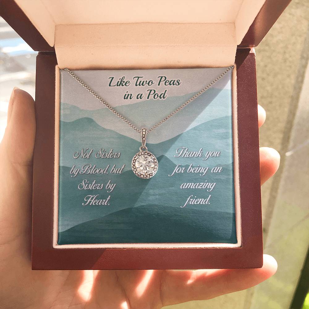Two Peas In A Pod-Eternal Hope Friendship Necklace - Shopping Therapy, LLC Jewelry