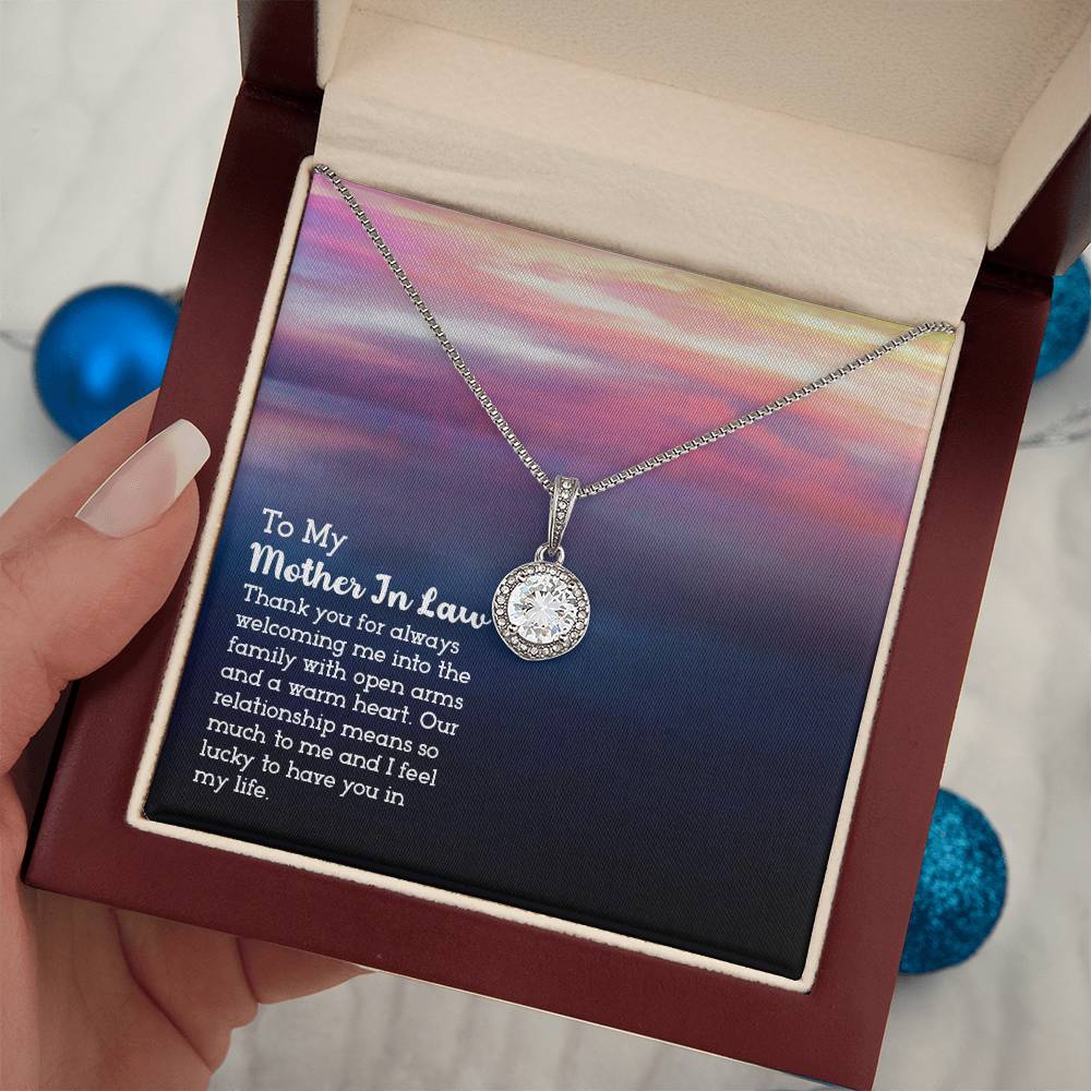 Mother-In-Law Eternal Hope Necklace - Shopping Therapy, LLC Jewelry