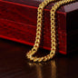 Always Remember Cuban Link Men's Chain - Shopping Therapy Jewelry