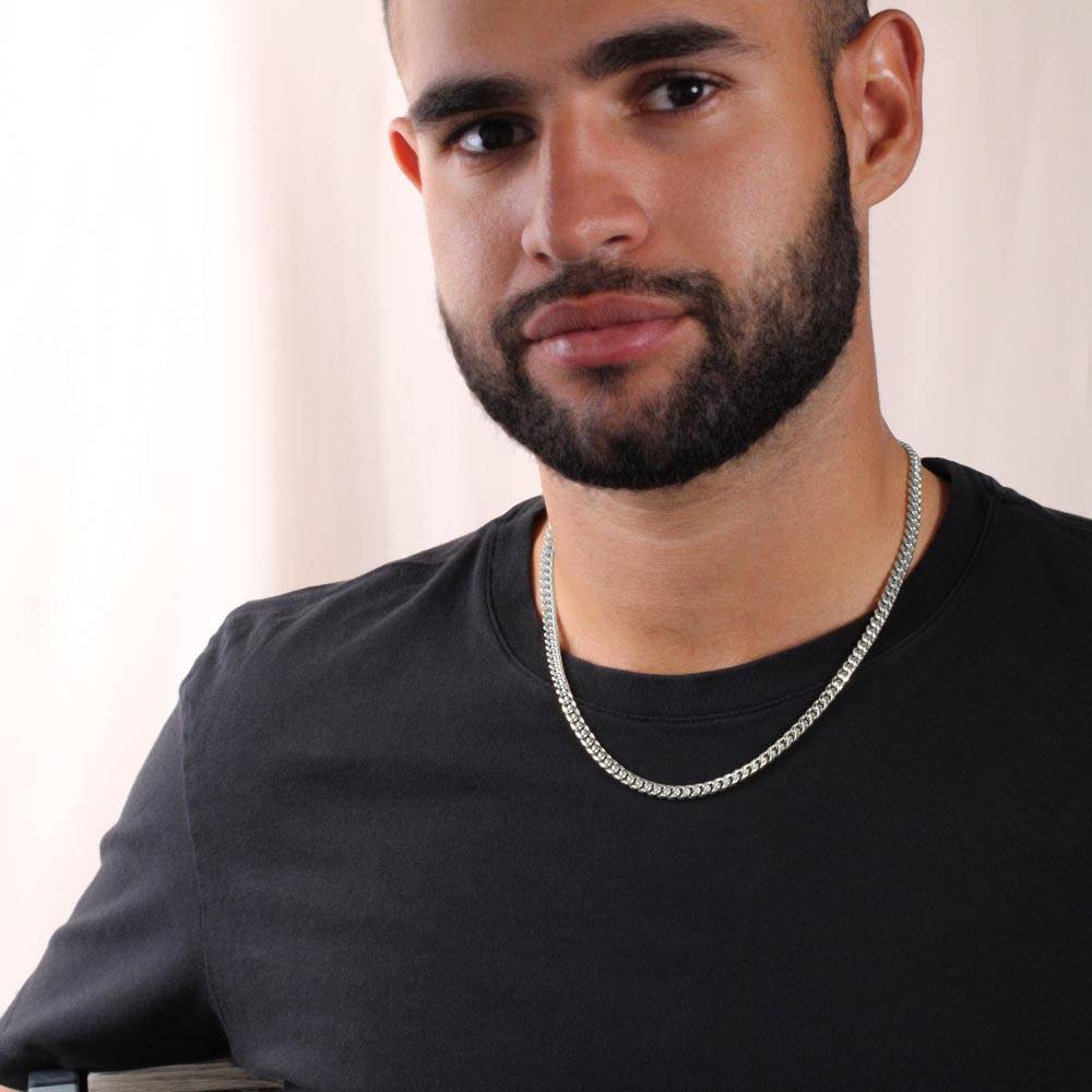 Last Everything Cuban Link Chain for Men - Shopping Therapy Jewelry