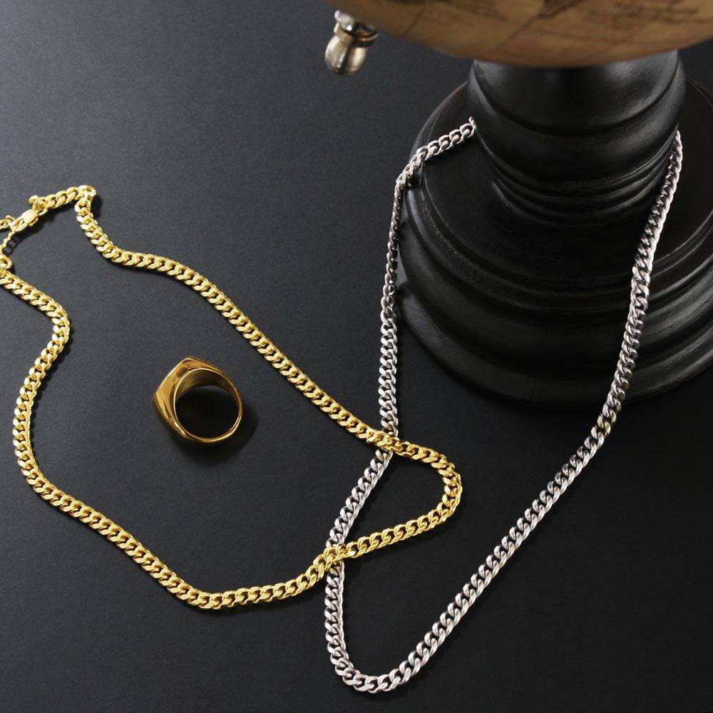 Last Everything Cuban Link Chain for Men - Shopping Therapy Jewelry