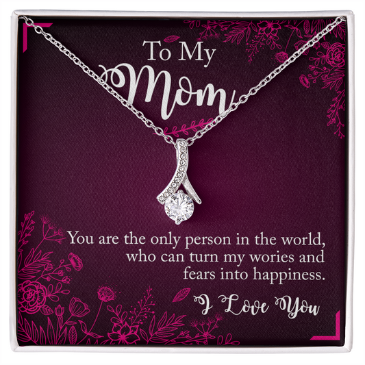 The Only Person In the World-Alluring Beauty Necklace Gift For Mom - Shopping Therapy, LLC Jewelry