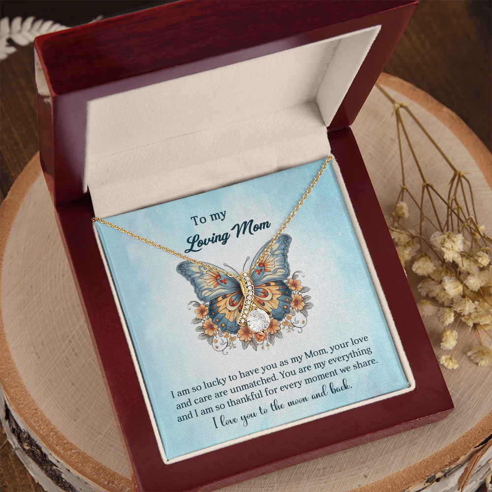 Alluring Beauty Necklace For Mom-With A Heartfelt Message - Shopping Therapy, LLC Jewelry