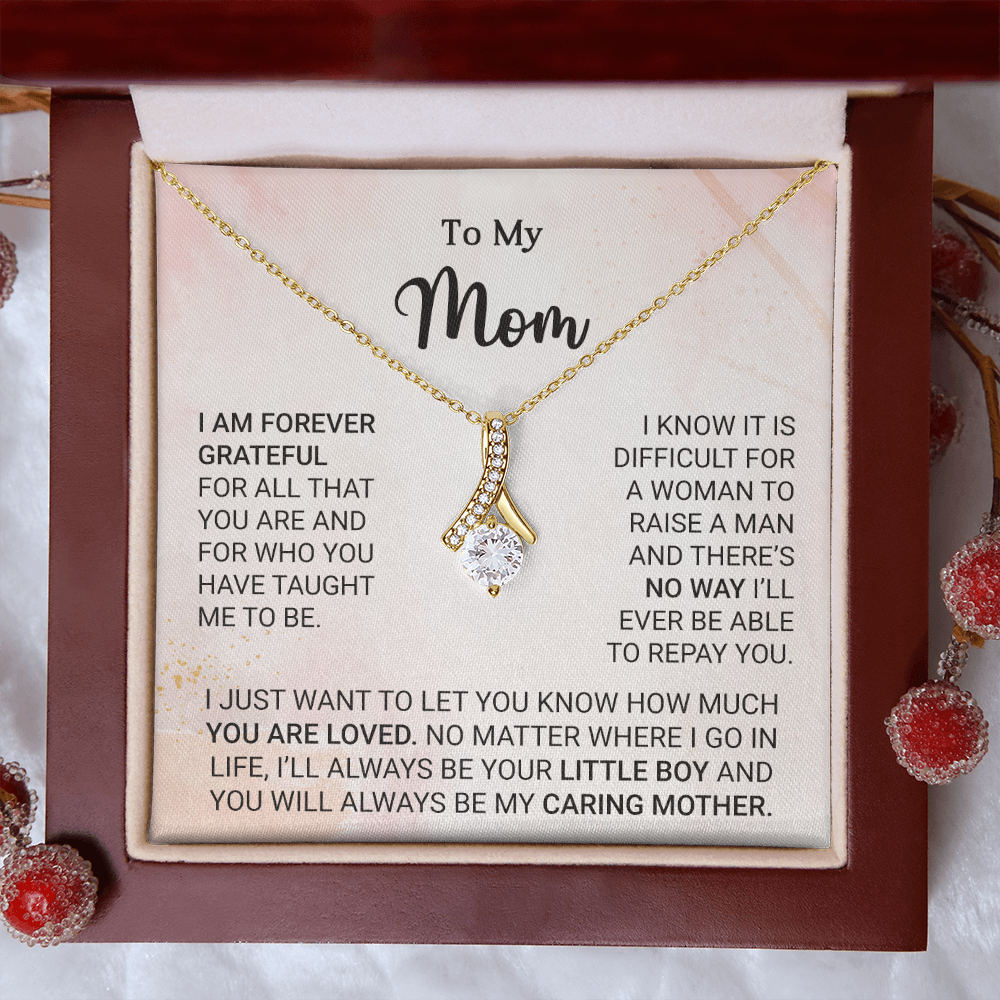 I Am Forever Grateful-Necklace For Mom - Shopping Therapy, LLC Jewelry