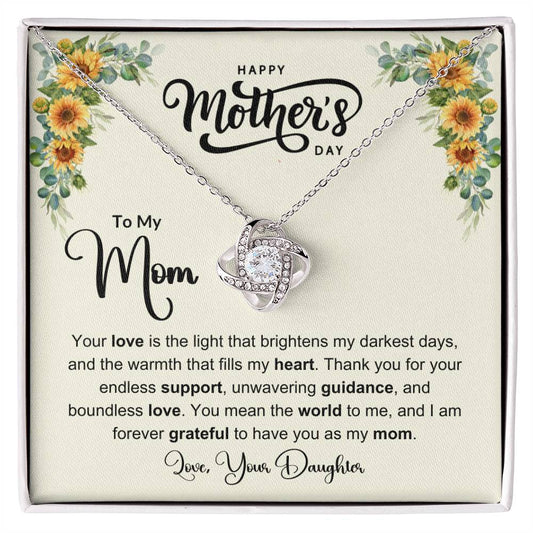 Inspirational Message Card Necklace for Moms - Shopping Therapy, LLC Jewelry