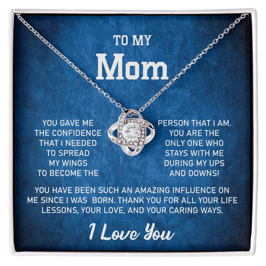 Gift For Mom-Love Knot Necklace - Shopping Therapy, LLC Jewelry