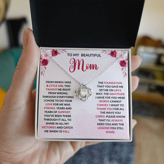 The Perfect Mother's Day Gift-Love Knot Necklace - Shopping Therapy, LLC Jewelry