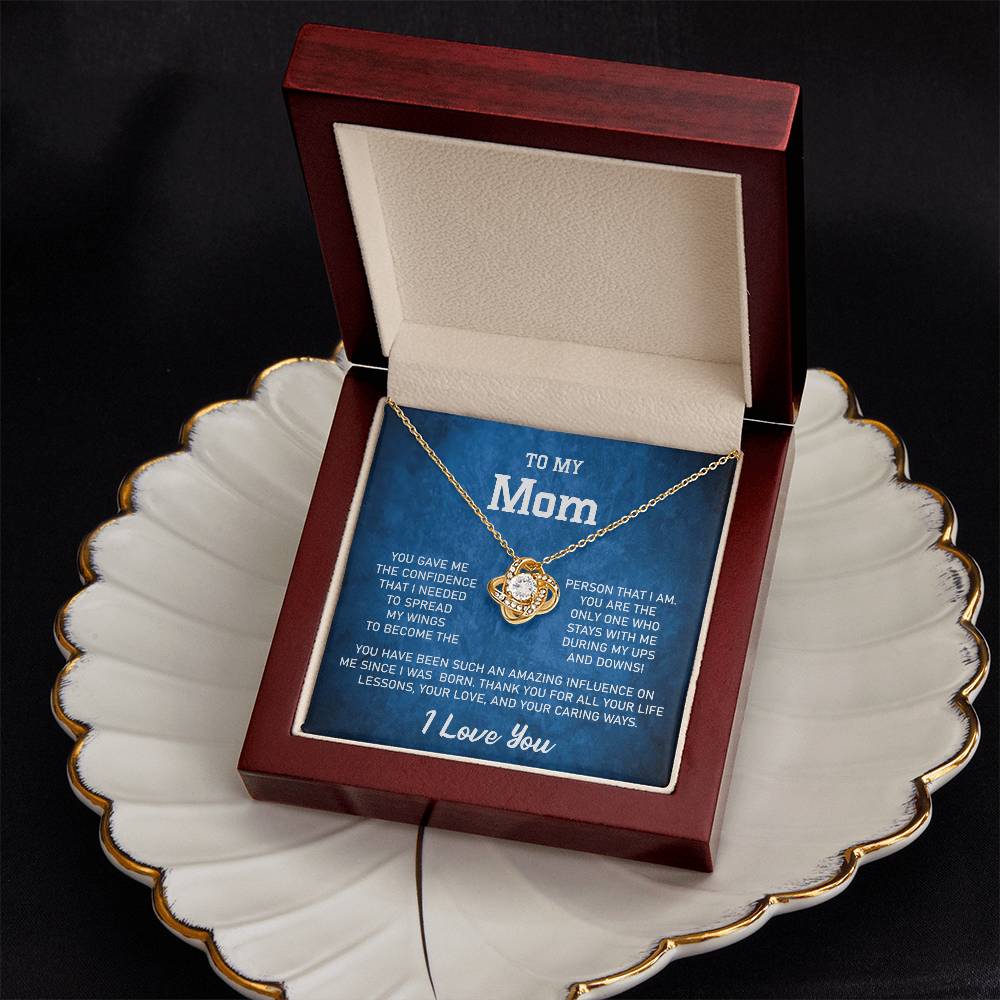 Gift For Mom-Love Knot Necklace - Shopping Therapy, LLC Jewelry