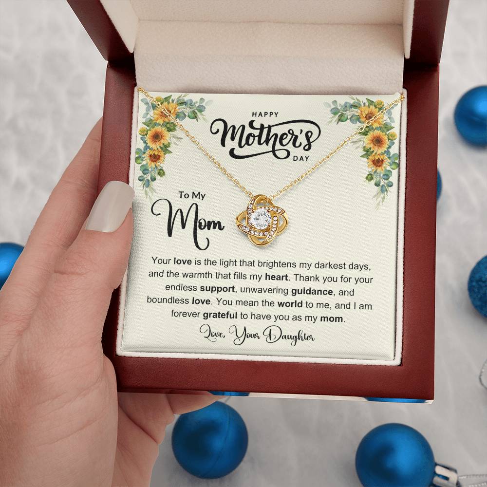 Inspirational Message Card Necklace for Moms - Shopping Therapy, LLC Jewelry