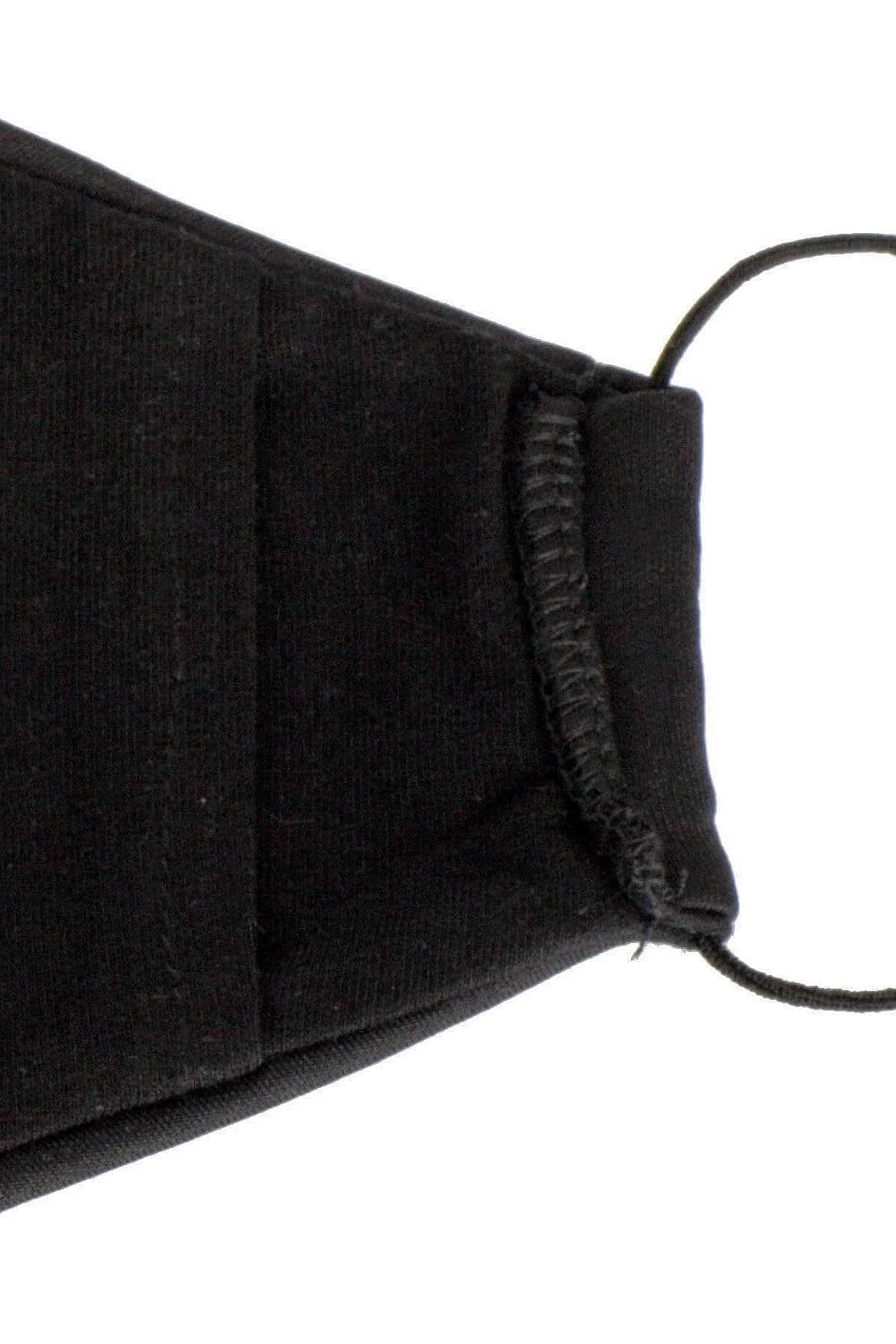 Black Reusable Face Mask - Shopping Therapy, LLC Masks