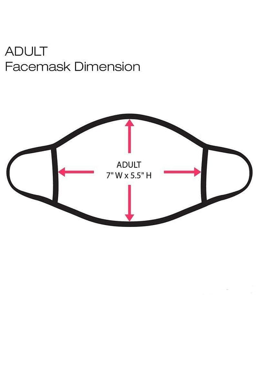 Good Vibes Reusable Graphic Print Face Mask - Shopping Therapy, LLC Masks