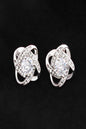 Love Knot Stud Earrings - Shopping Therapy-Jewelry