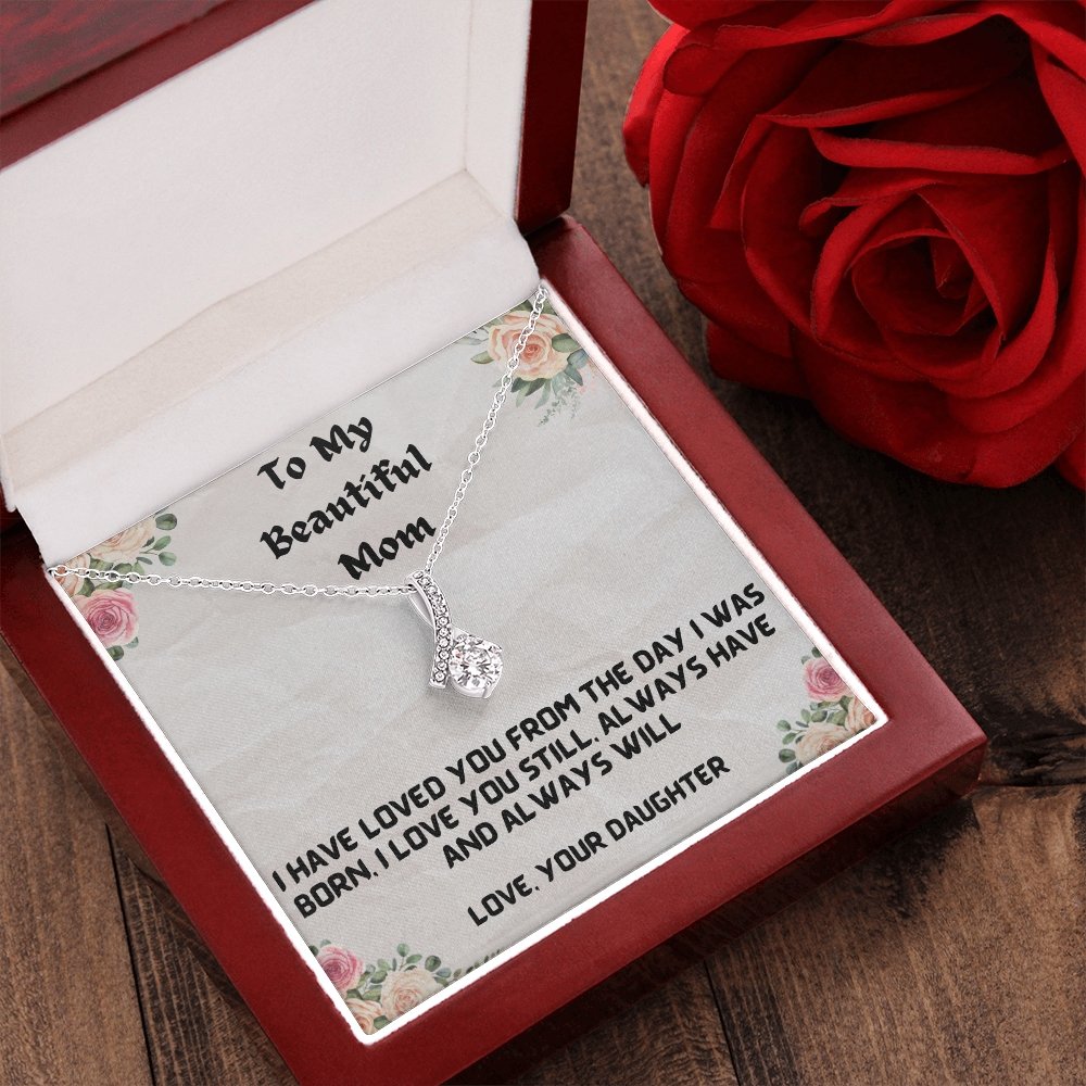Love You Still Alluring Beauty Necklace For Mom - Shopping Therapy, LLC Women's necklaces