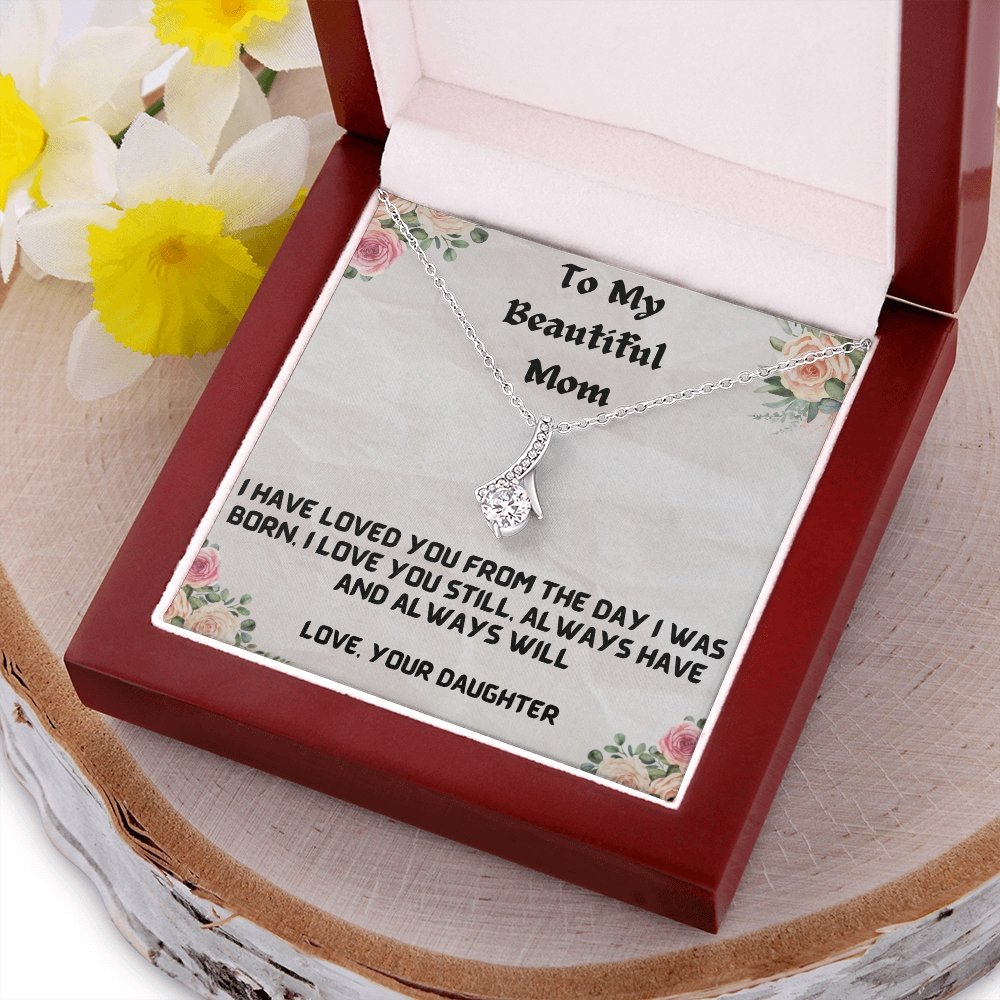 Love You Still Alluring Beauty Necklace For Mom - Shopping Therapy, LLC Women's necklaces