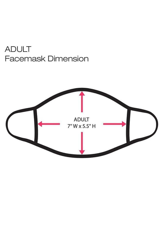 Multicolor Reusable Graphic Print Face Mask - Shopping Therapy, LLC Masks