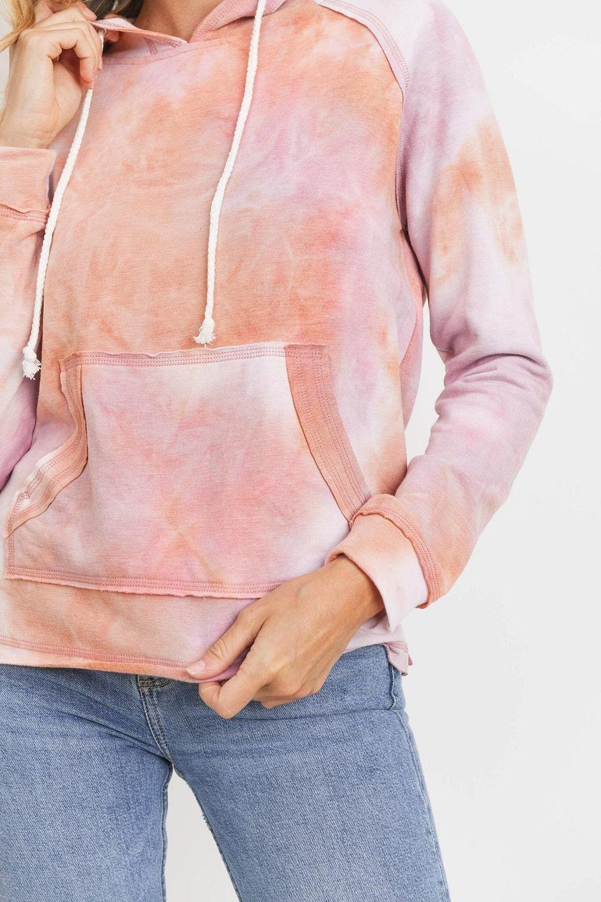 Tie Dye Long Sleeve Sweatshirt - Shopping Therapy