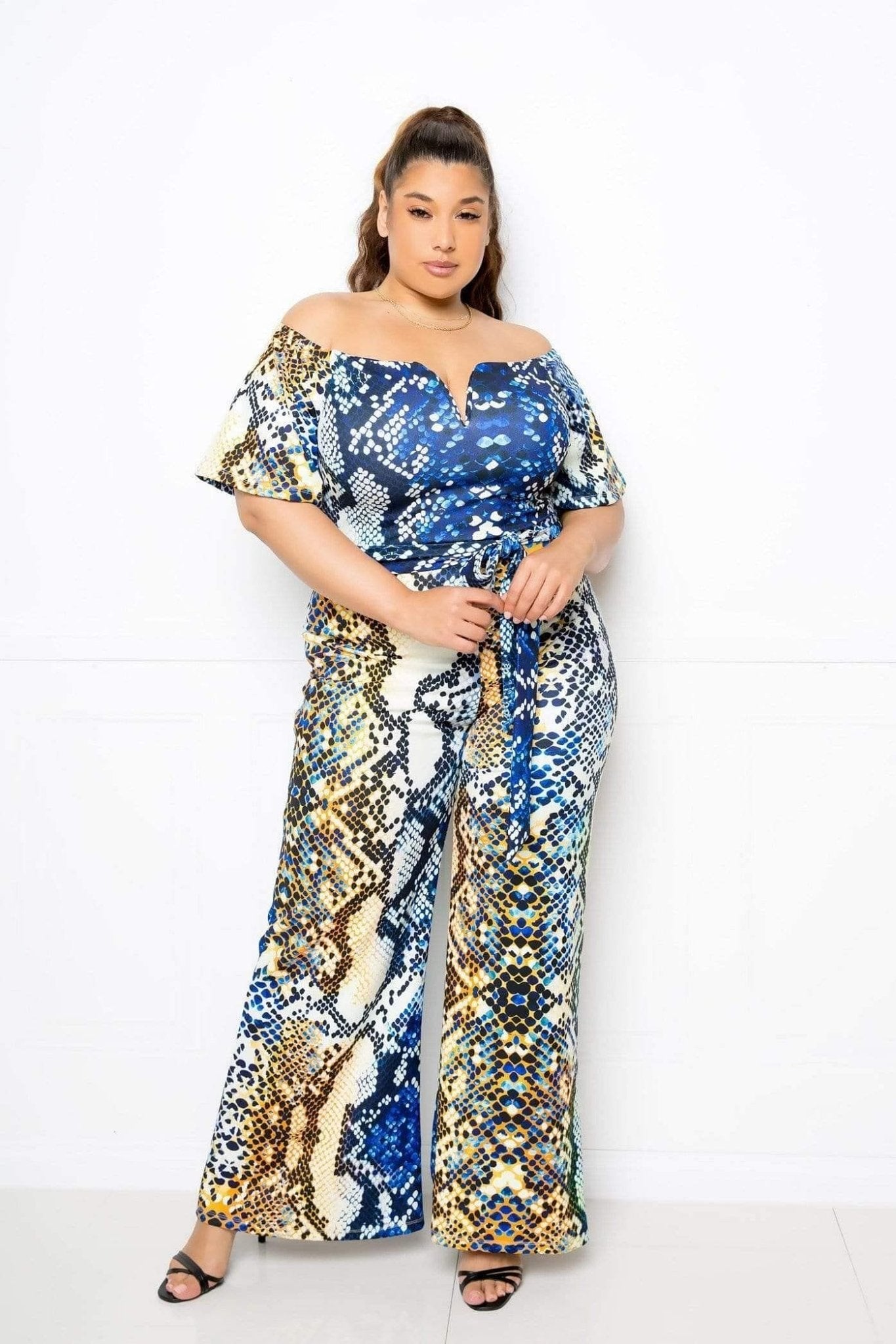 Plus size sales short sleeve jumpsuit