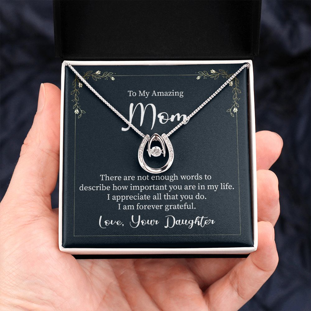 To My Amazing Mom-Lucky In Love - Shopping Therapy, LLC Jewelry