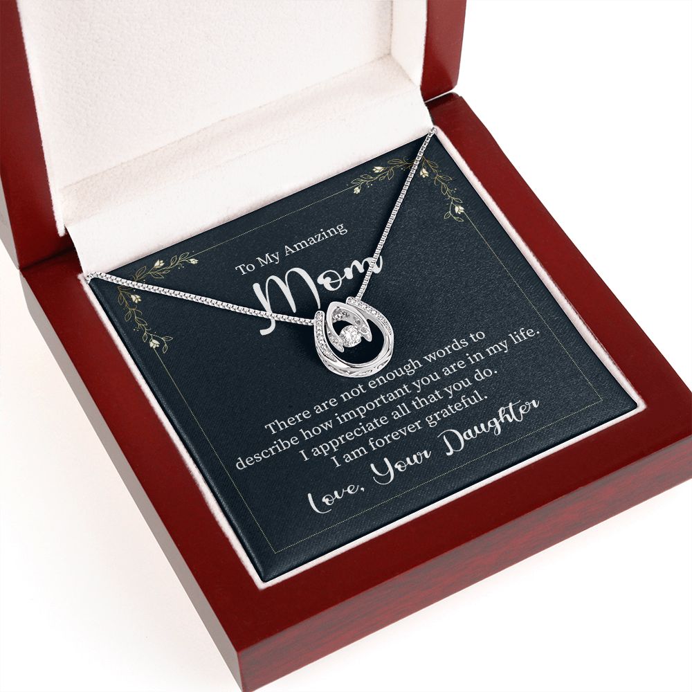 To My Amazing Mom-Lucky In Love - Shopping Therapy, LLC Jewelry