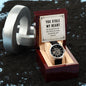 You Stole My Heart-Men's Openwork Watch - Shopping Therapy Jewelry