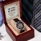 You Stole My Heart-Men's Openwork Watch - Shopping Therapy Jewelry