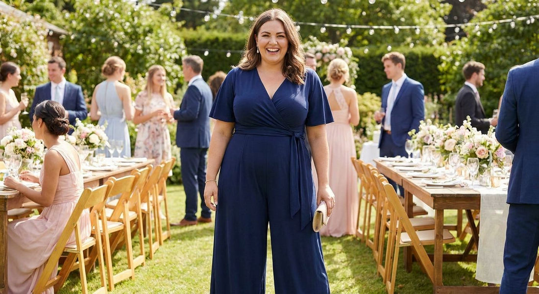 Best plus size jumpsuits for wedding guests: flattering picks