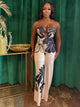 Midnight Bloom Halter Jumpsuit | Size S Almost Gone