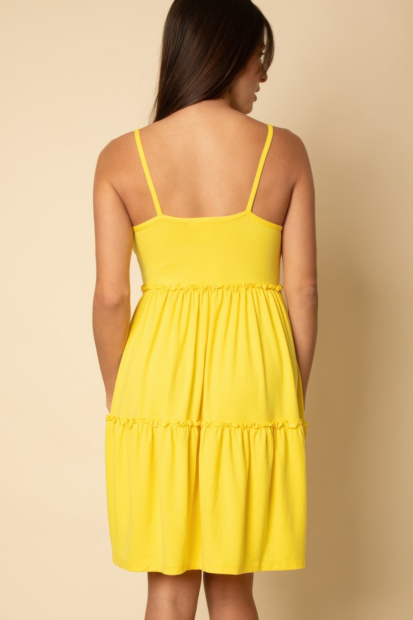 Tiered Cami Mini Swing Dress