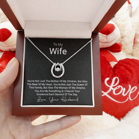 Lucky In Love Necklace For Wife