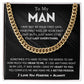 Last Everything Cuban Link Chain for Men - Shopping Therapy 14K Yellow Gold Finish / Standard Box Jewelry