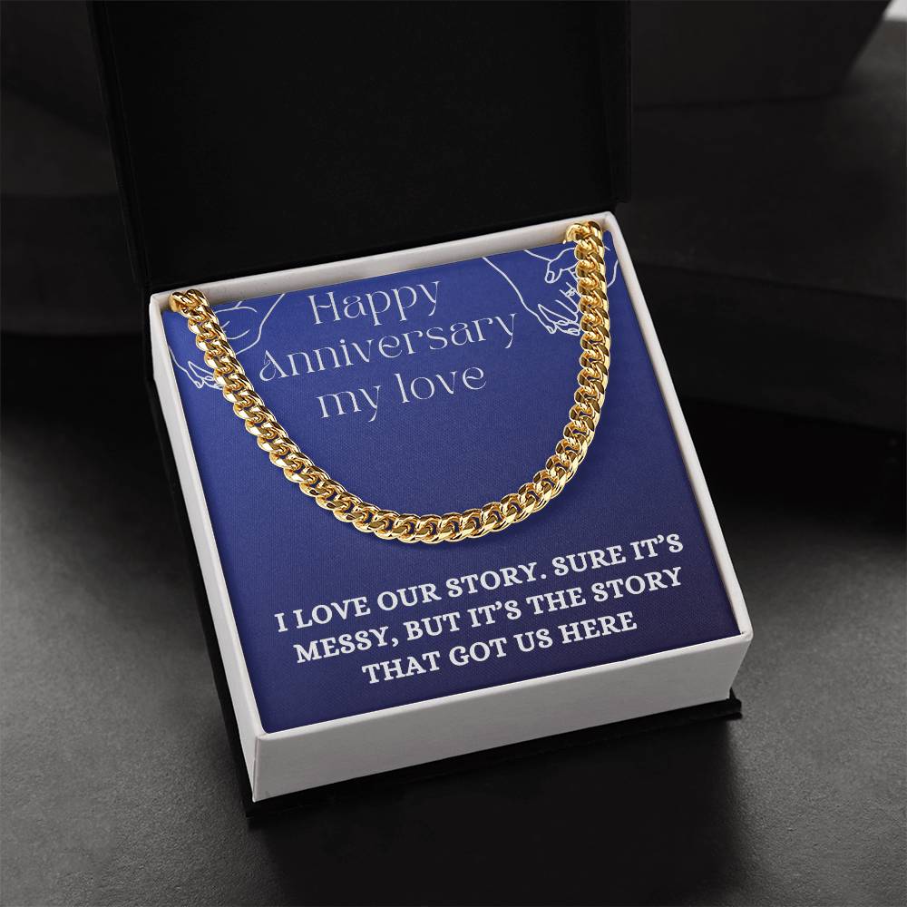 I Love Our Story-The Cuban Link Chain For Men