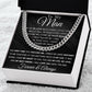 Until The End Men's Cuban Link Chain For Him - Shopping Therapy, LLC Jewelry