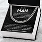 Last Everything Cuban Link Chain for Men - Shopping Therapy Jewelry