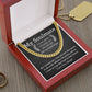 Stupid Things Cuban Link Chain For Men - Shopping Therapy 14K Yellow Gold Finish / Luxury Box Jewelry