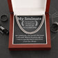Stupid Things Cuban Link Chain For Men - Shopping Therapy Stainless Steel / Luxury Box Jewelry