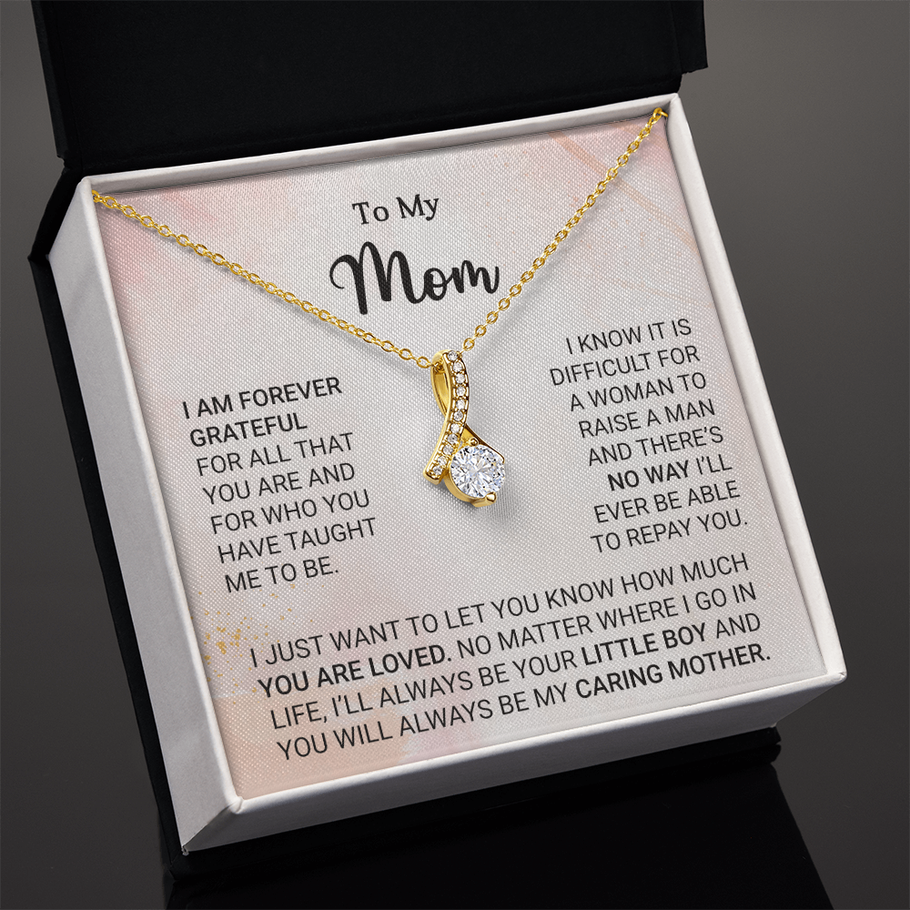 I Am Forever Grateful-Necklace For Mom