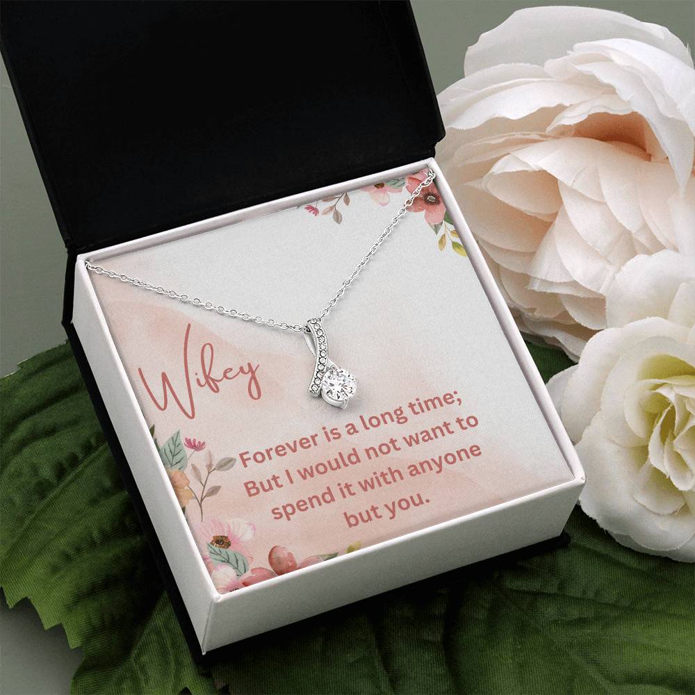 Forever is a long time-Alluring Beauty Women's Necklace