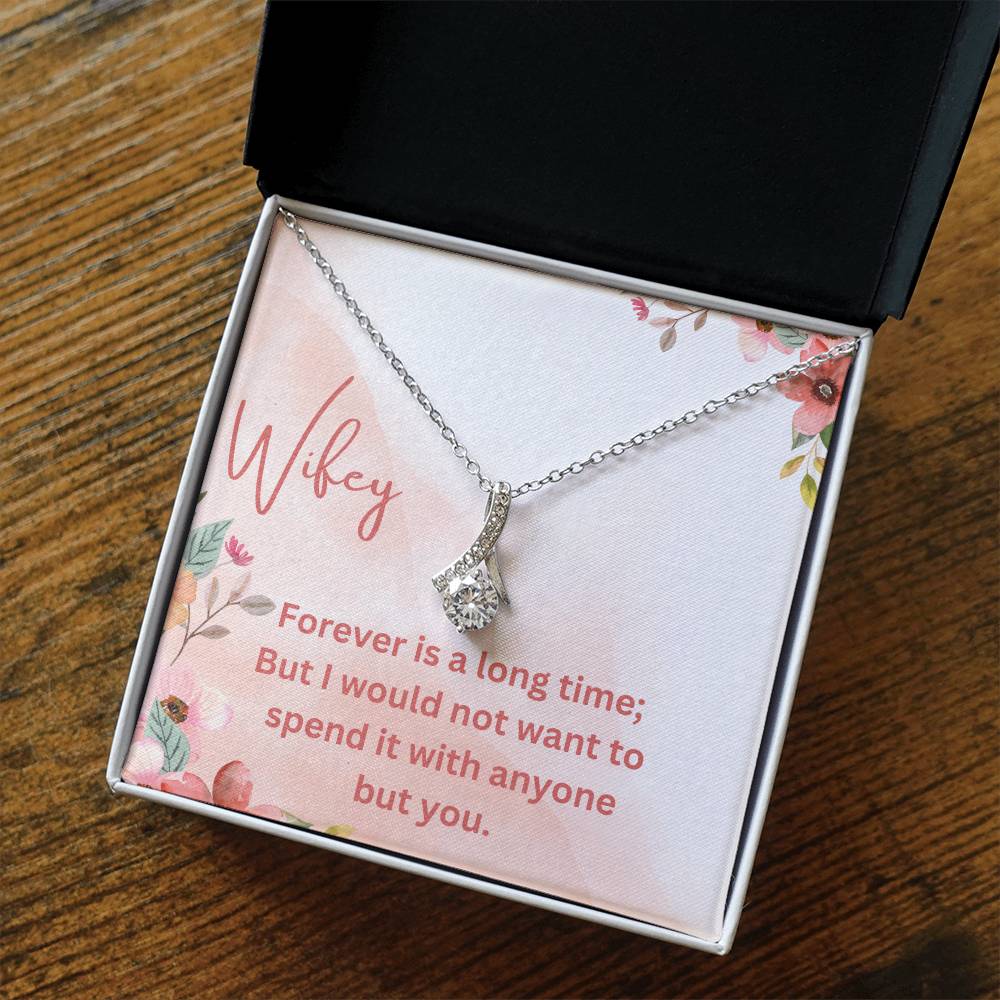 Forever is a long time-Alluring Beauty Women's Necklace