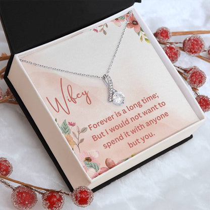 Forever is a long time-Alluring Beauty Women's Necklace - Shopping Therapy, LLC Jewelry