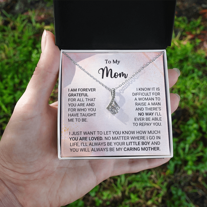 I Am Forever Grateful-Necklace For Mom