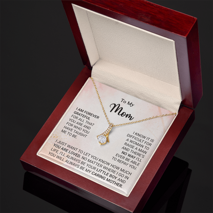 I Am Forever Grateful-Necklace For Mom