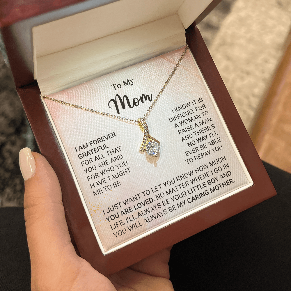 I Am Forever Grateful-Necklace For Mom