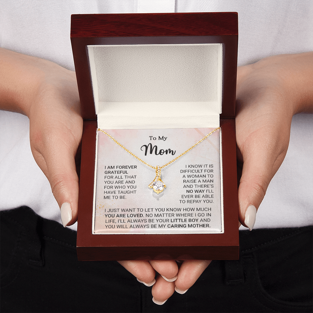 I Am Forever Grateful-Necklace For Mom