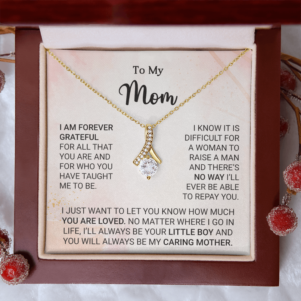 I Am Forever Grateful-Necklace For Mom