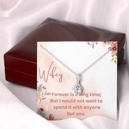 Forever is a long time-Alluring Beauty Women's Necklace