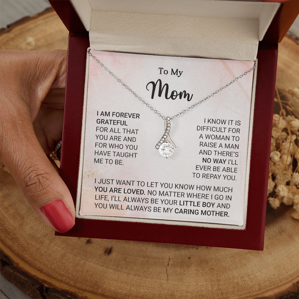 I Am Forever Grateful-Necklace For Mom