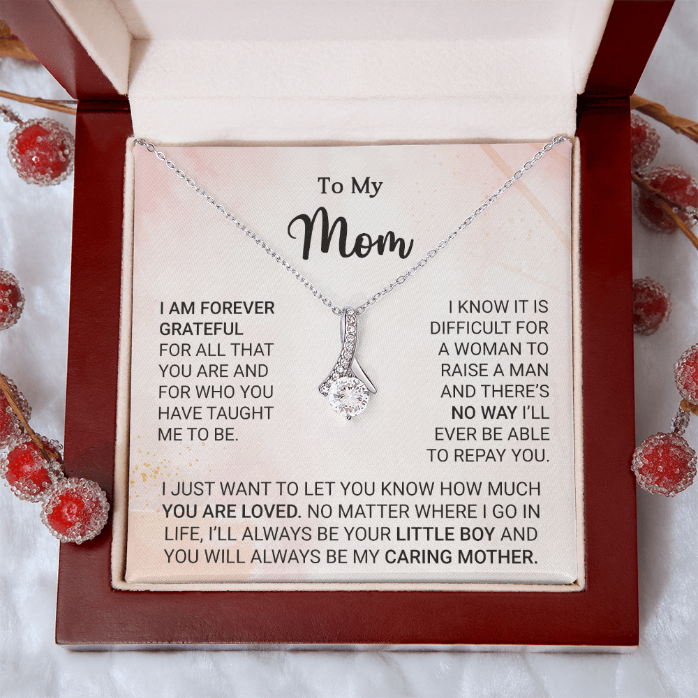 I Am Forever Grateful-Necklace For Mom