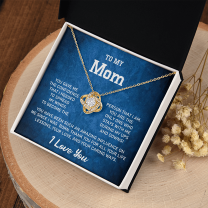 Becoming the Woman I Am – Meaningful Necklace Gift for Mom