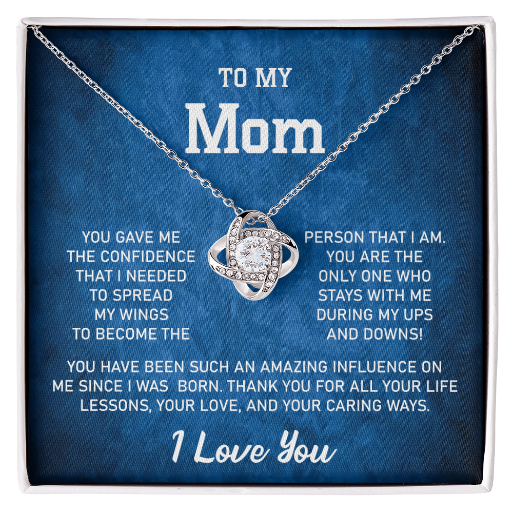 Becoming the Woman I Am – Meaningful Necklace Gift for Mom